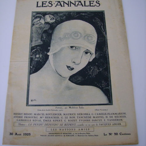 Couverture des Annales 1925