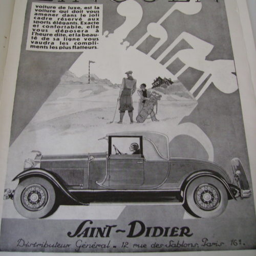 PublicitÃ© Lincoln 1930