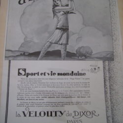 PublicitÃ© Velouty 1929