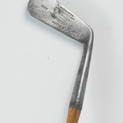 Putter Jean Gassiat Chantilly GC - circa 1920 (Ã  noter les initiales JUV qui indiquent que ce club servait pour l'enseignement des enfants !)