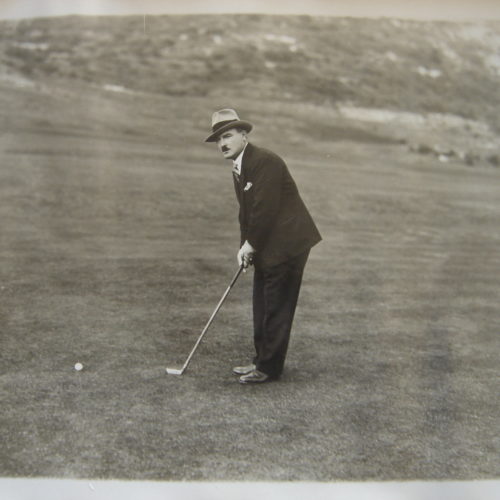 RenÃ© Golias vainqueur de l'open professionnel au Golf de Mont-Agel le 29/10/1930