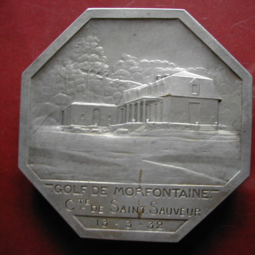 MÃ©daille Comte de Saint Sauveur du 13-03-1932