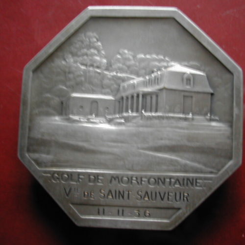 MÃ©daille Vicomte de Saint-Sauveur 1-11-1936