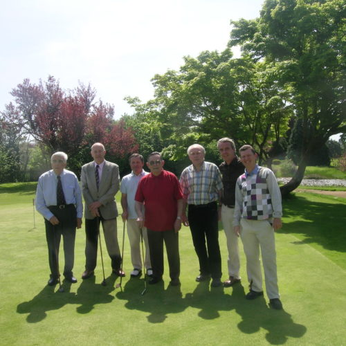 Le PrÃ©sident Forestier et les membres APGF