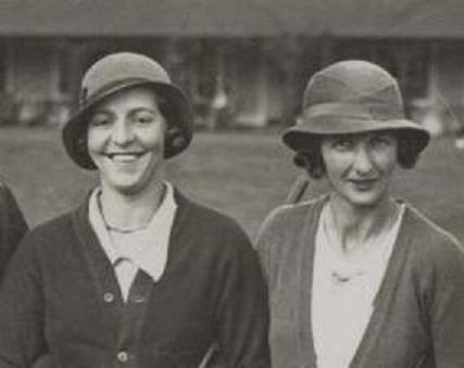 Janine Gaveau et Barbara Vagliano 1931