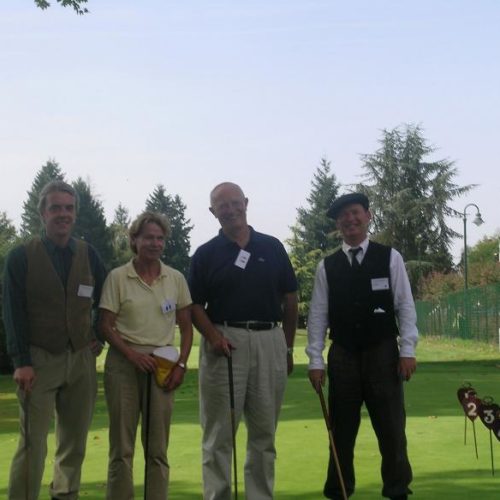 Philippe Estang, Georges Barbaret PrÃ©sident FFG, Jean Brice London PrÃ©sident APGF