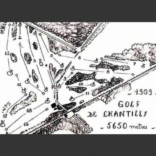 Plan du Parcours en 1909