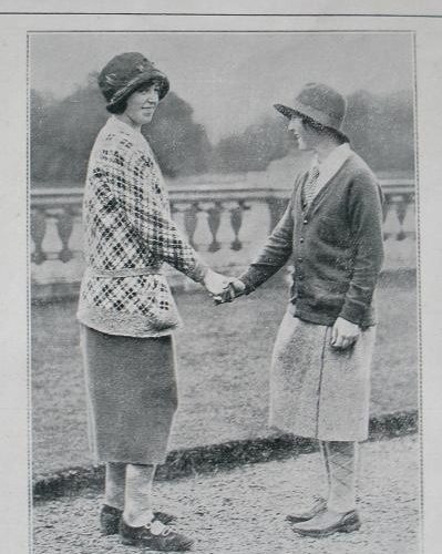 British Girls 1924. Dorothy Pearson et Simone Thion de la Chaume